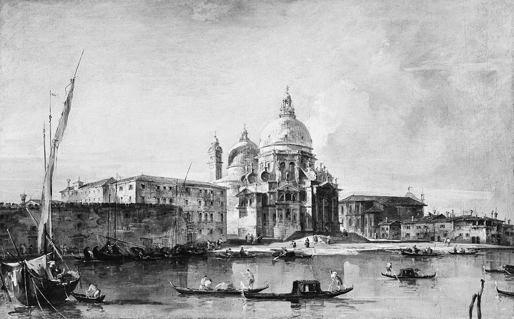 Veduta di Santa Maria della Salute - Metropolitan Museum of Art, New York